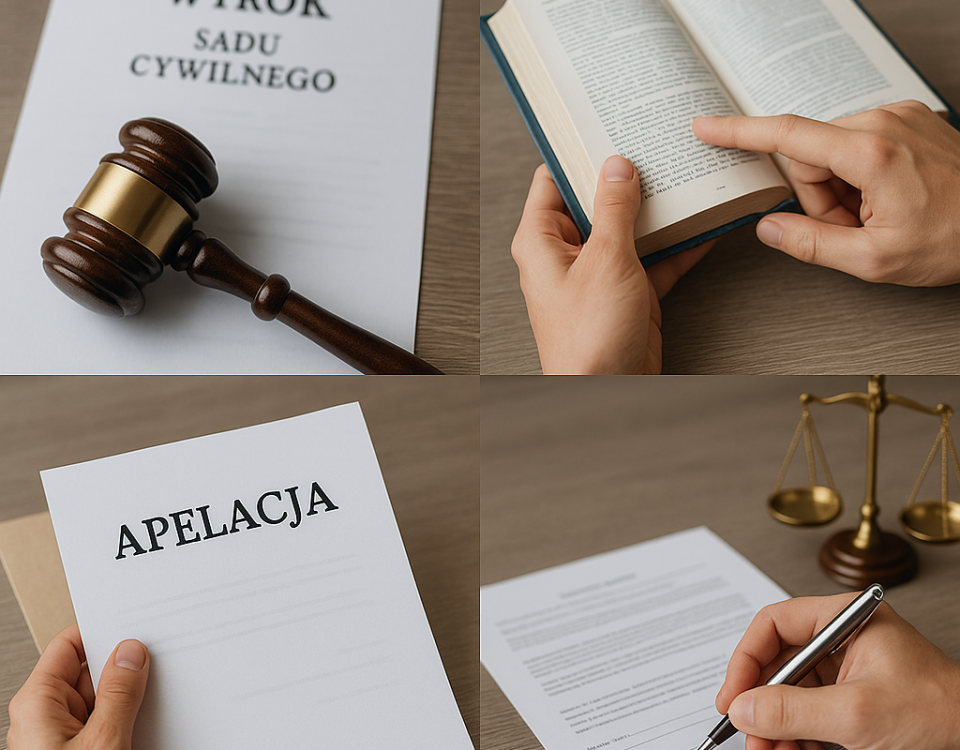 Jak zaskarżyć niekorzystny wyrok sądu cywilnego krok po kroku?